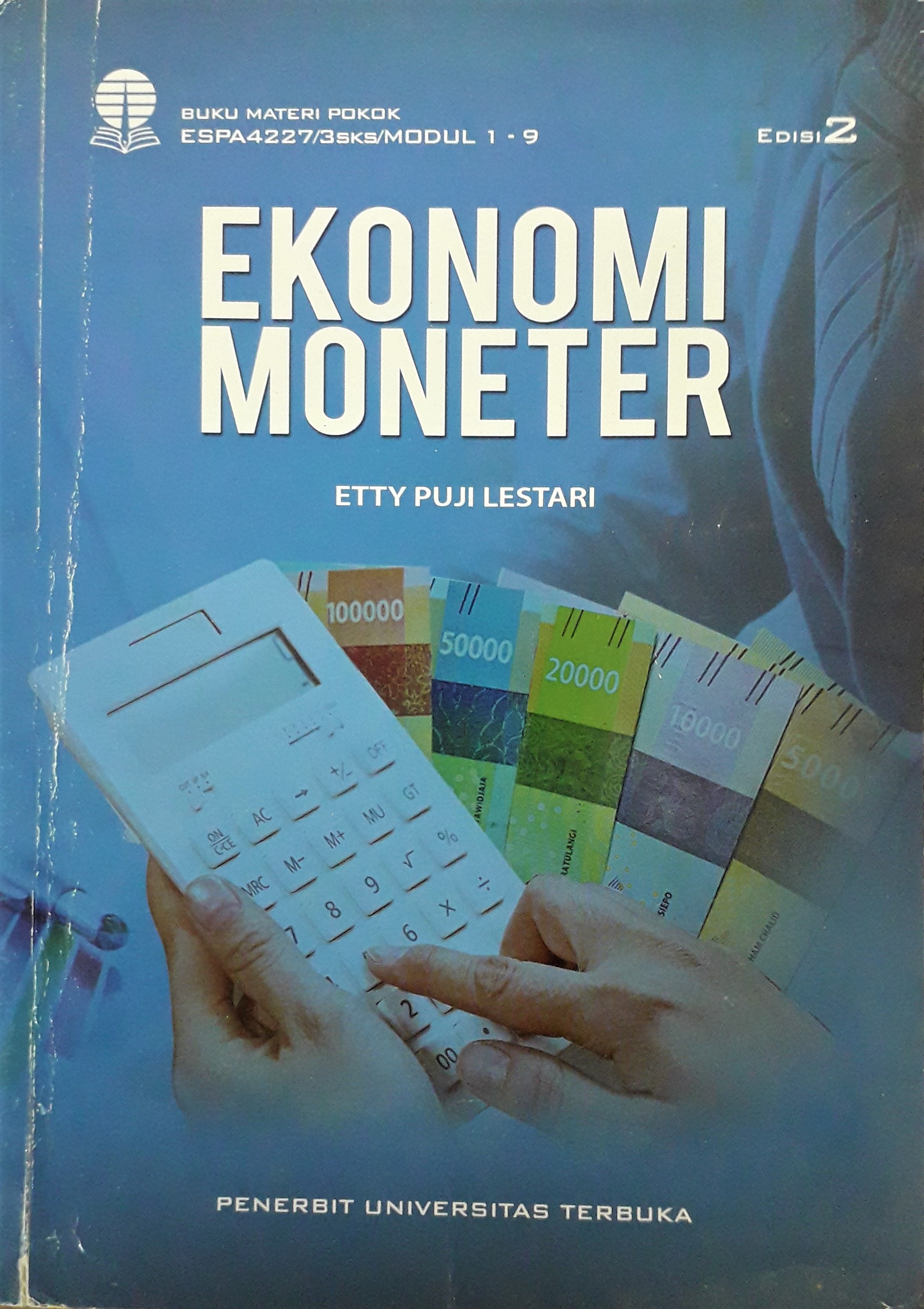 Cover Ekonomi moneter / Etty Puji Lestari