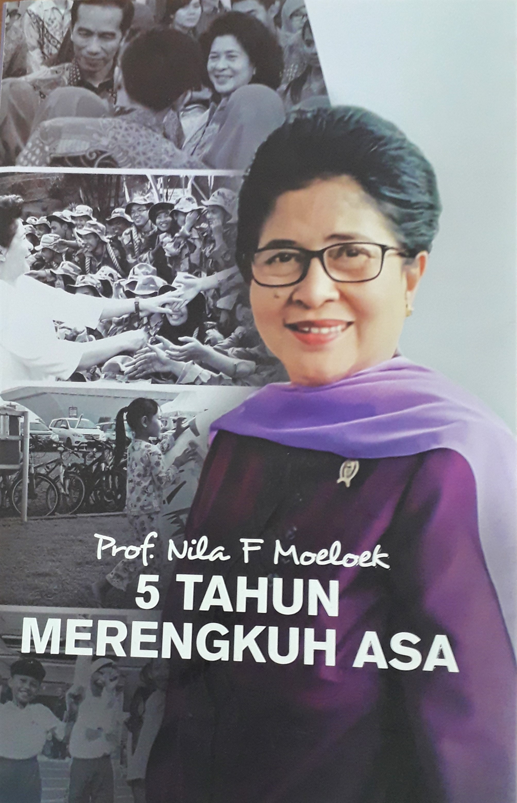 Cover 5 Tahun Merengkuh Asa :  Prof. Nila F Moeloek / dr. Widyawati, MKM