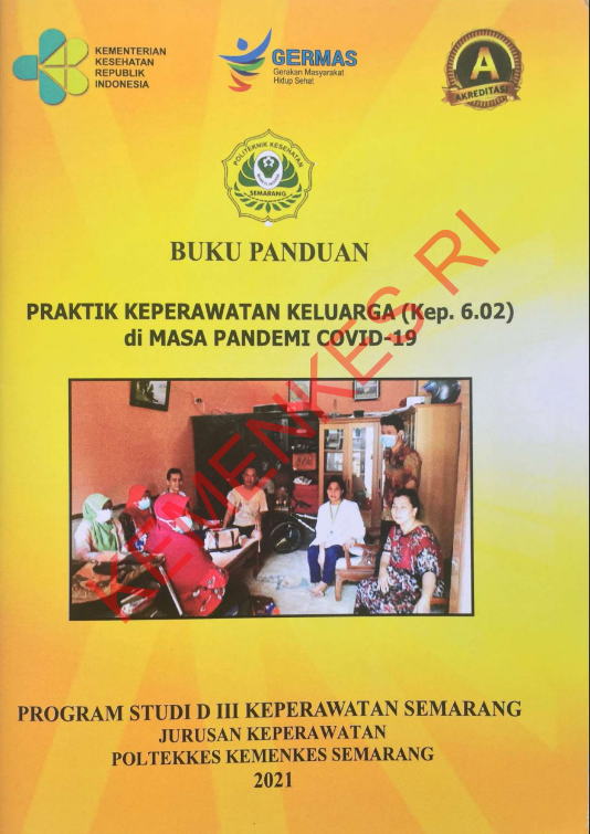 Cover Buku Panduan Praktik Keperawatan Keluarga (Kep.6.02) di Masa Pandemi Covid-19 / Suharto, SPd, MN