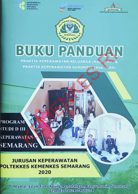 Cover Buku Panduan Praktik Keperawatan Keluarga (Kep.6.02) _ Praktik Keperawatan Gerontik (Kep.6.04) / Suharto, SPd, MN
