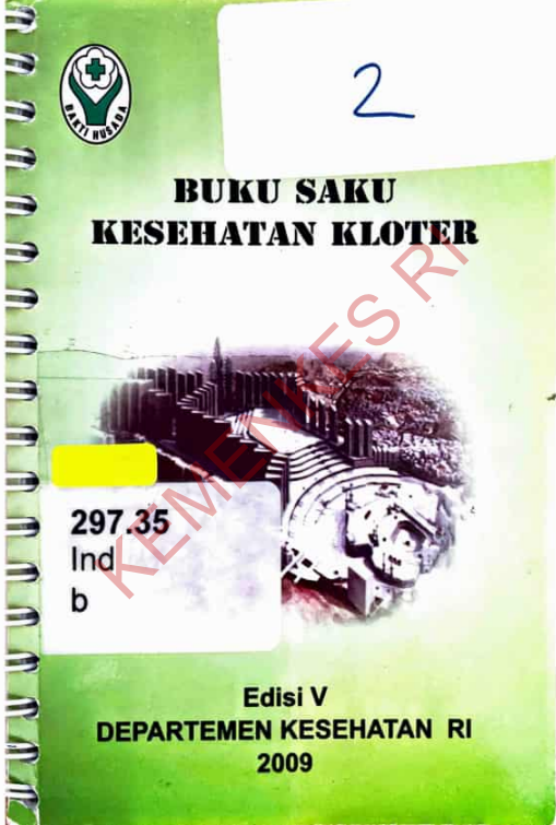 Cover Buku Saku Kesehatan Kloter / dr. T Thafsin Alfarizi