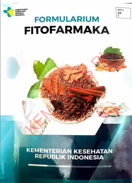 Cover FORMULARIUM FITOFARMAKA / Kementerian Kesehatan Republik Indonesia