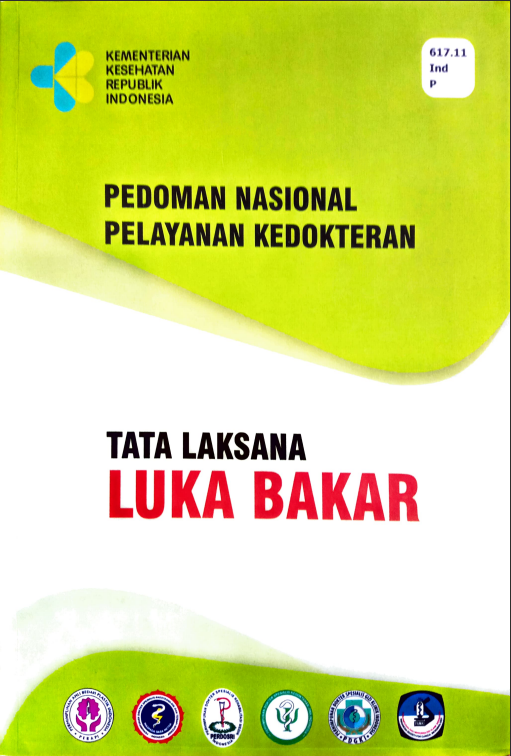 Cover Pedoman Nasional Pelayanan Kedokteran Tata Laksana Luka Bakar 2020 / Direktorat Jenderal Pelayanan Kesehatan