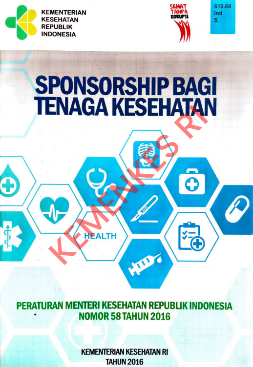 Cover SPONSORSHIP BAGI TENAGA KESEHATAN / Inspektorat Jenderal