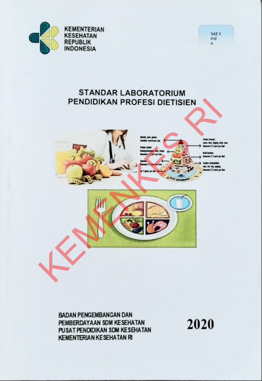 Cover Standar Laboratorium Pendidikan Profesi Dietisien / Badan Pengembangan dan Pemberdayaan Sumber Daya Manusia Kesehatan