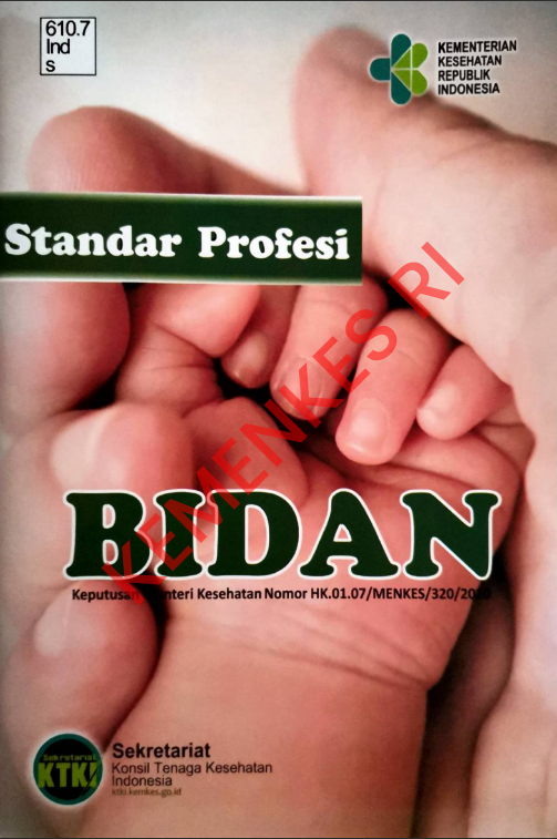 Cover STANDAR PROFESI BIDAN / Sekretariat Konsil Tenaga Kesehatan Indonesia