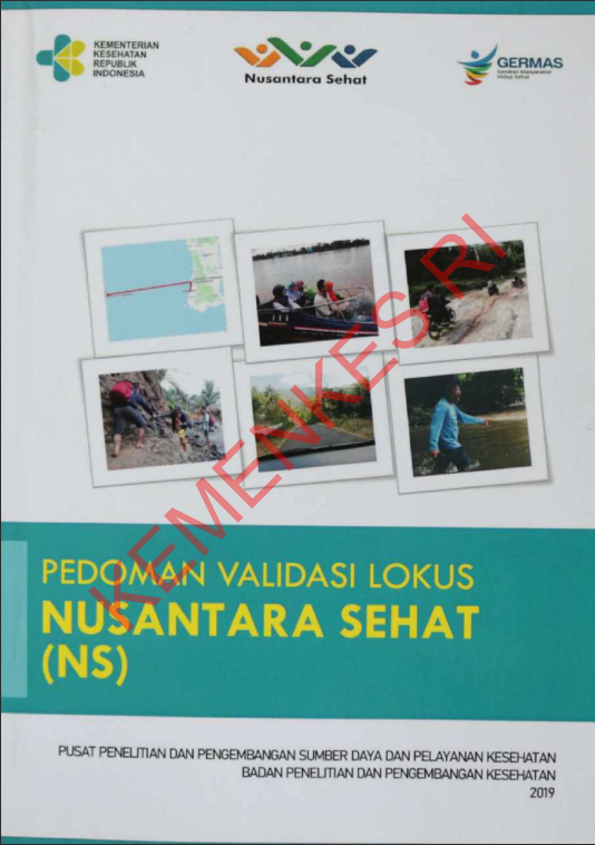Cover Pedoman Validasi Lokus Nusantara Sehat / Badan Penelitian dan Pengembangan Kesehatan