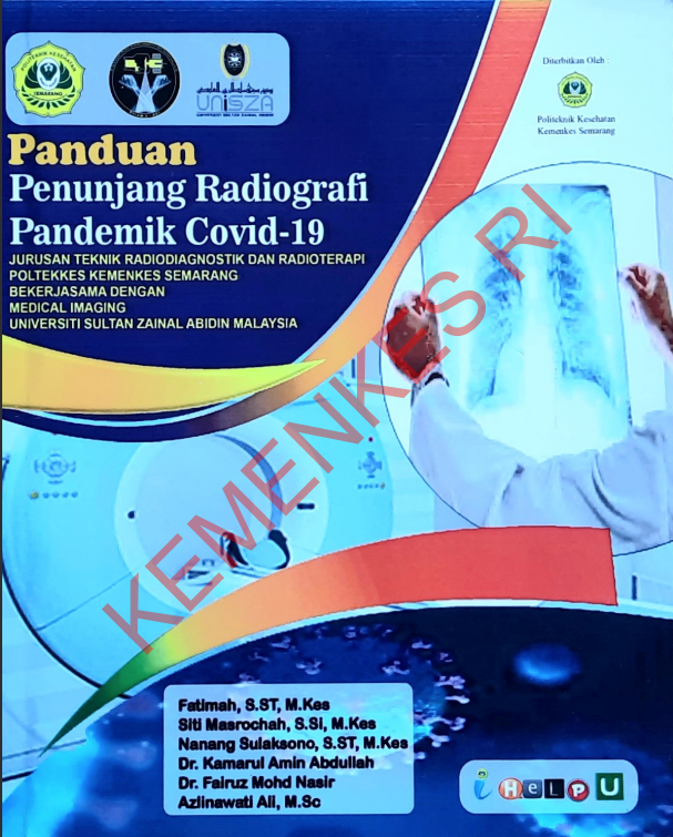 Cover Panduan Penunjang Radiografi Pandemik Covid-19 / Politeknik Kesehatan Kementerian Kesehatan Semarang