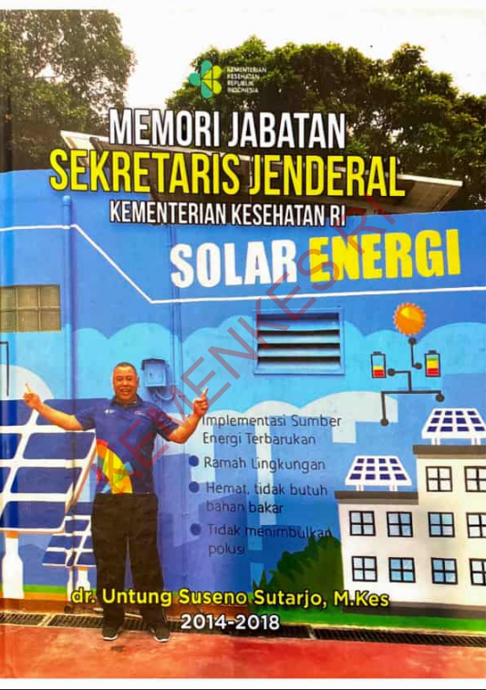 Cover Memori Jabatan Sekretaris Jenderal Kementrian Kesehatan RI / Sekretariat Jenderal