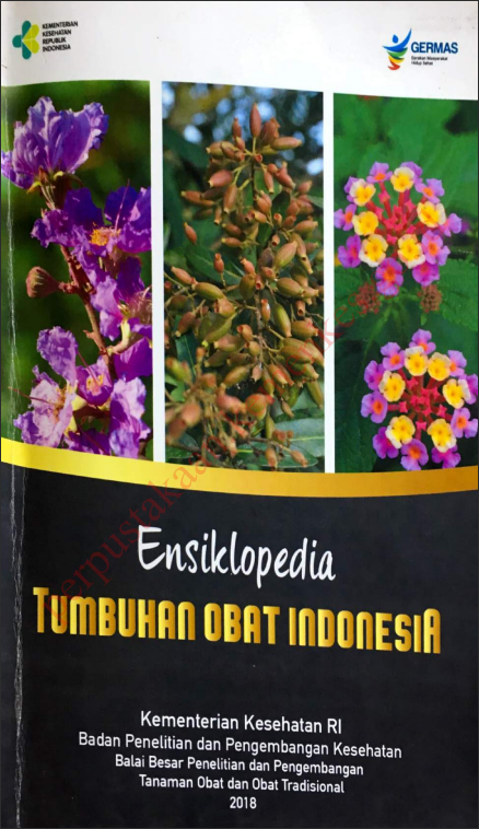 Cover Ensiklopedia tumbuhan obat indonesia / Badan Penelitian dan Pengembangan Kesehatan