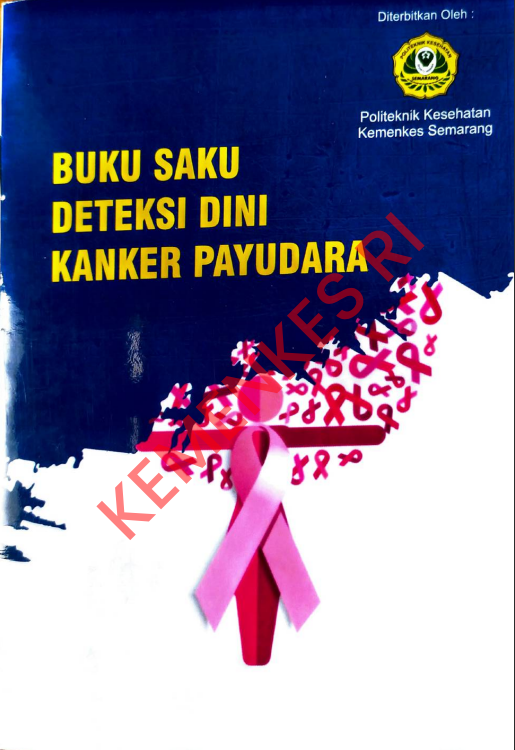 Cover Buku Saku Deteksi Dini Kanker Payudara / Politeknik Kesehatan Kementerian Kesehatan Semarang