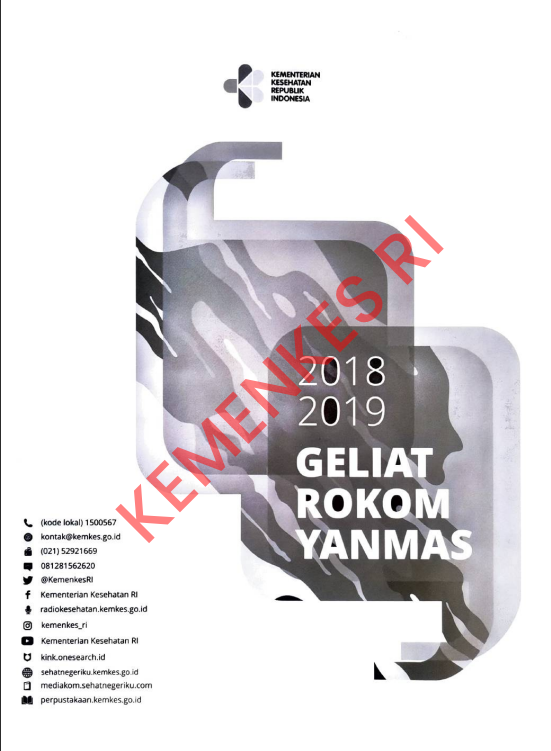 Cover 2018 2019 GELIAT ROKOM YANMAS :  Biro Komunikasi dan Pelayanan Masyarakat