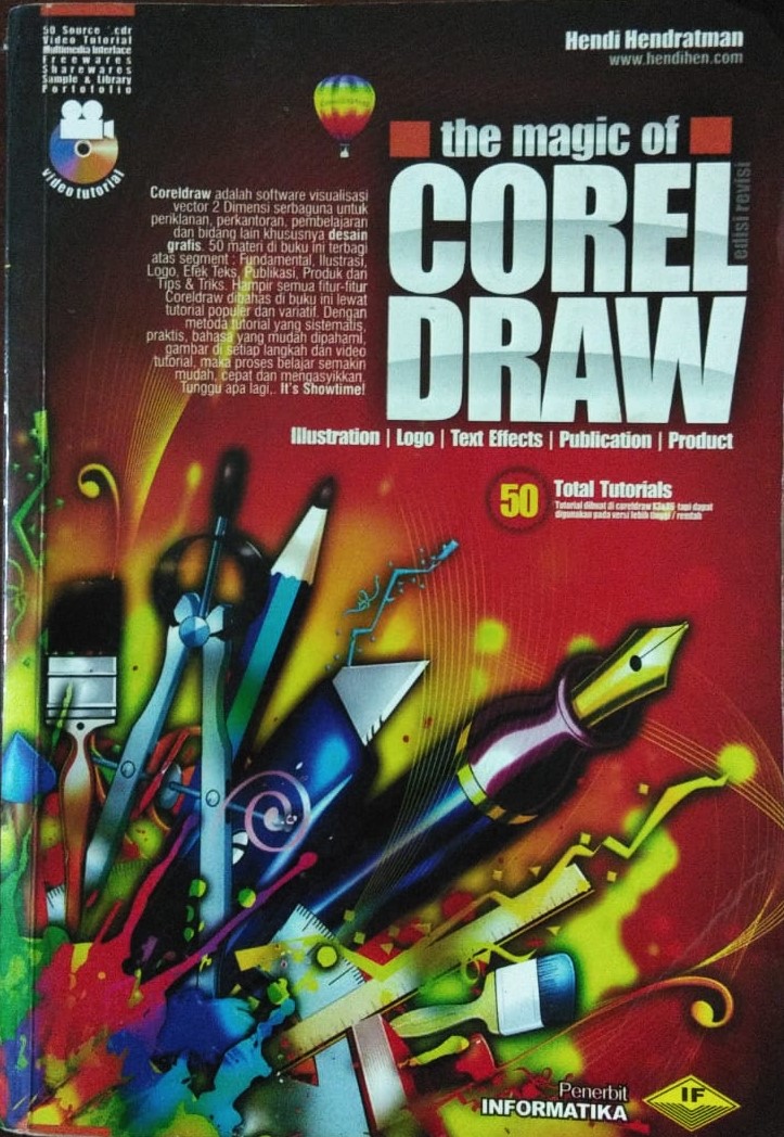 Cover The Magic of Corel Draw / Hendi Hendratman
