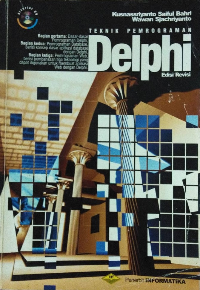 Cover Teknik Pemrograman Delphi / Kusnassriyanto Saiful Bahri