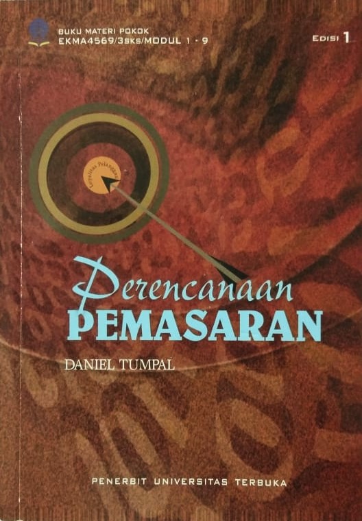 Cover Perencanaan Pemasaran / Daniel Tumpal, M.E