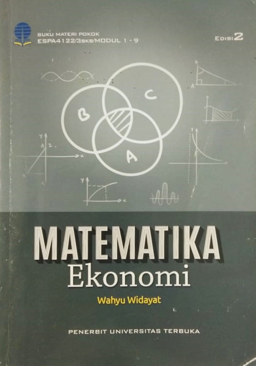 Cover Matematika Ekonomi / Dr. Wahyu Widayat, M.Sc