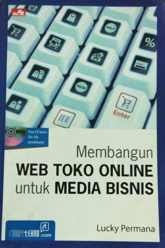 Cover Membangun Web Toko Online untuk Media Bisnis / Lucky Permana