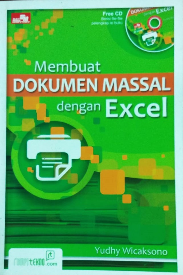 Cover Membuat Dokumen Massal dengan Excel / Yudhy Wicaksono