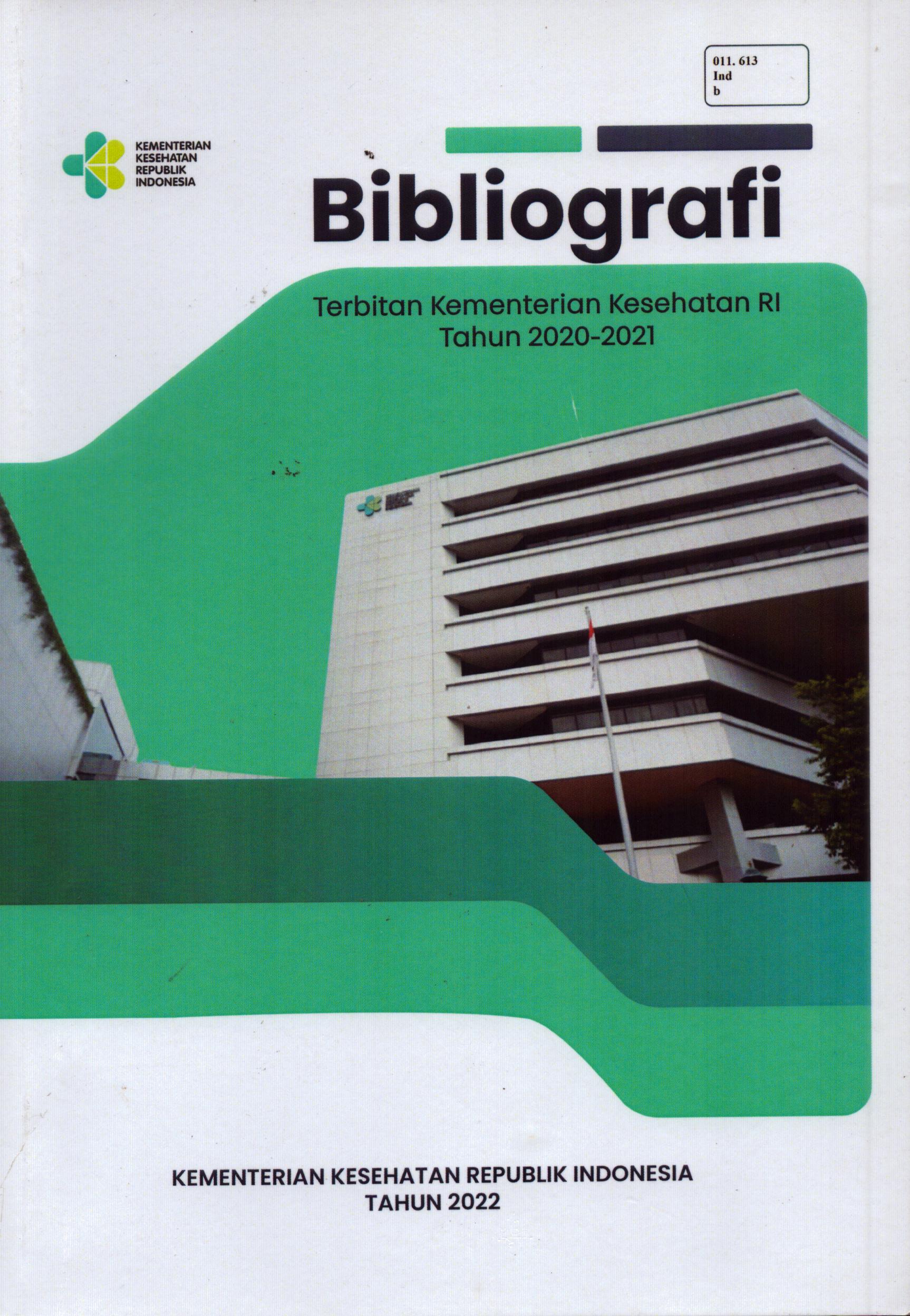 Cover Bibliografi / Kementerian Kesehatan Republik Indonesia