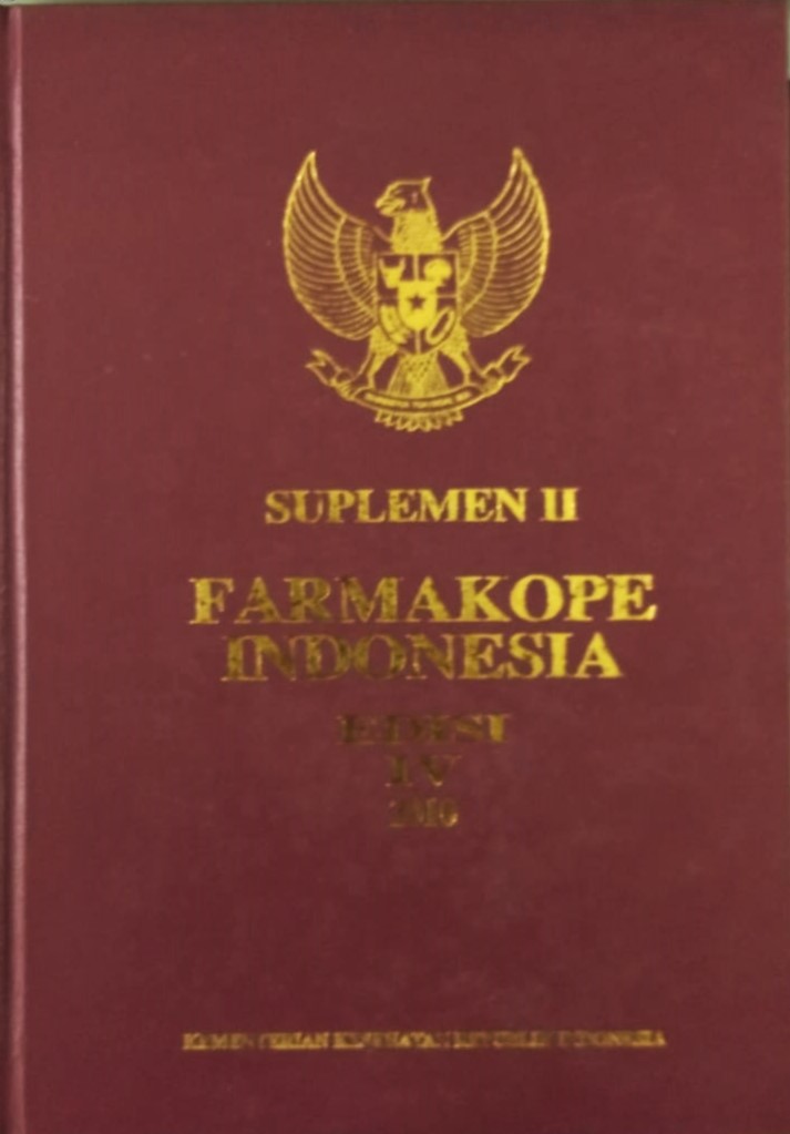Cover Suplemen 2 Farmakope Indonesia Edisi IV / Kementerian Kesehatan Republik Indonesia