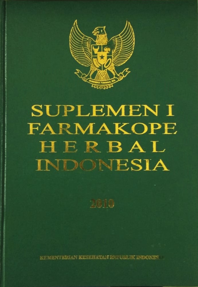 Cover Suplemen 1 Farmakope Herbal Indonesia / Kementerian Kesehatan Republik Indonesia