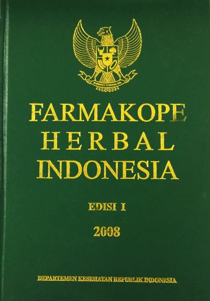 Cover Farmakope Herbal Indonesia Edisi 1 / Kementerian Kesehatan Republik Indonesia