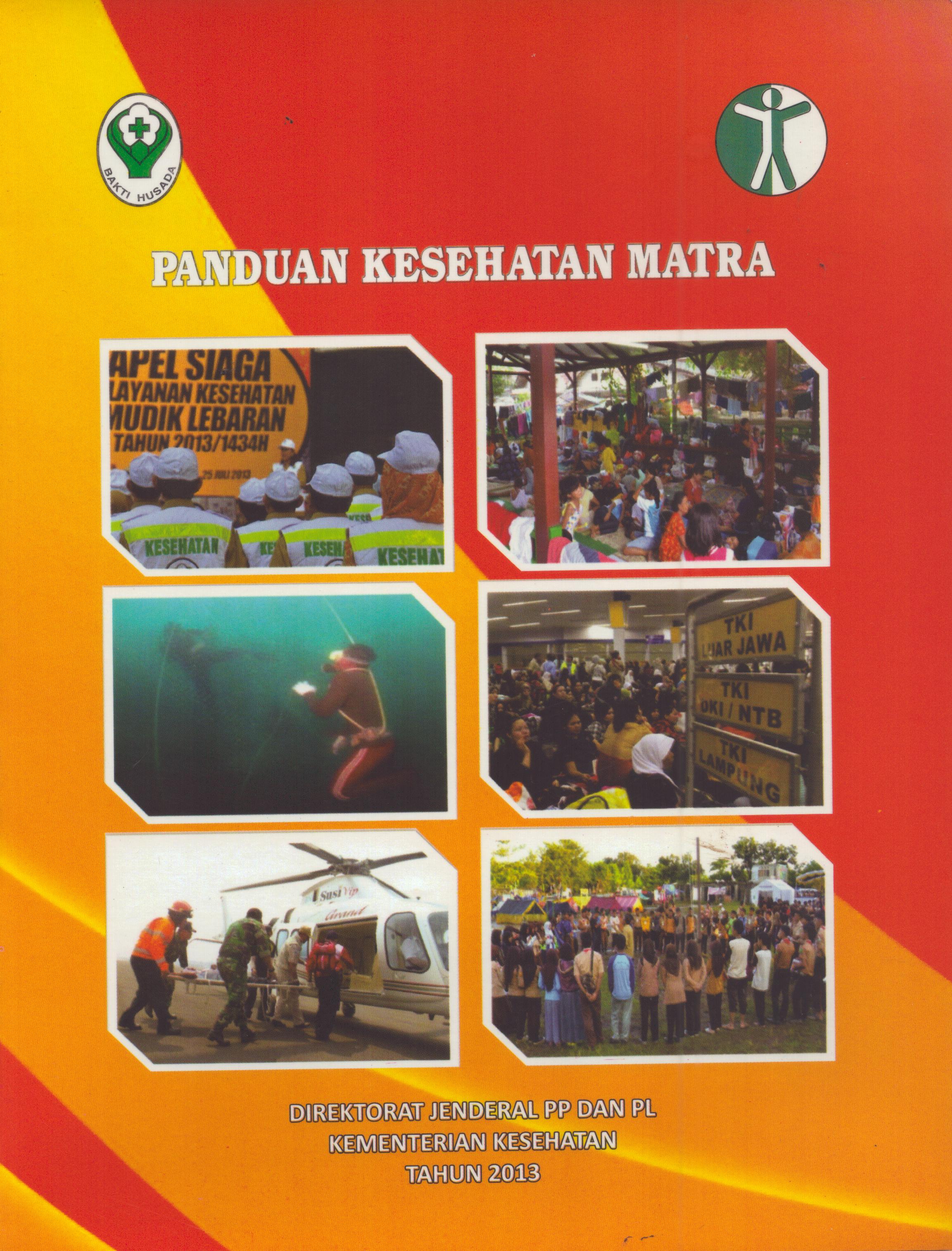 Cover Panduan Kesehatan Matra / Direktorat Jenderal Pencegahan dan Pengendalian Penyakit