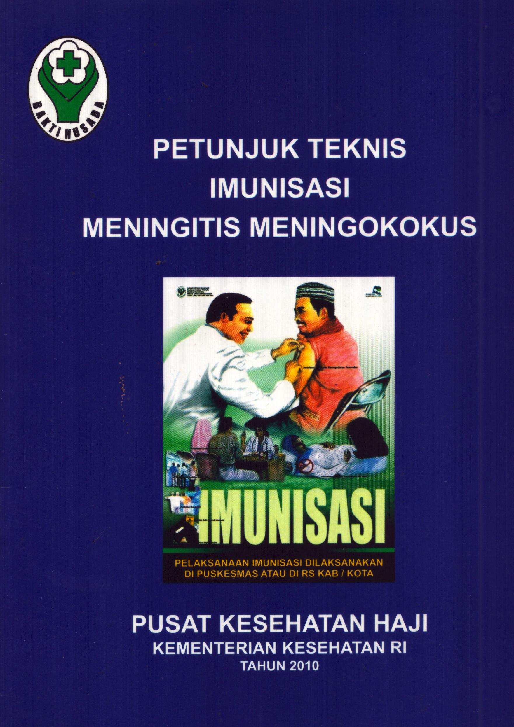 Cover Petunjuk Teknis Imunisasi Meningitis Meningokokus / Sekretariat Jenderal