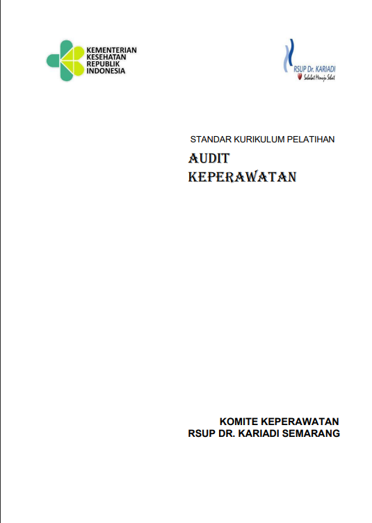 Cover Pelatihan Audit Keperawatan / RSUP DR. KARIADI SEMARANG