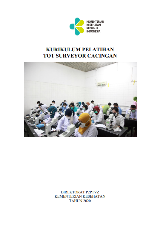 Cover Training of Trainer (ToT) Surveyor Cacingan / Kementerian Kesehatan Republik Indonesia