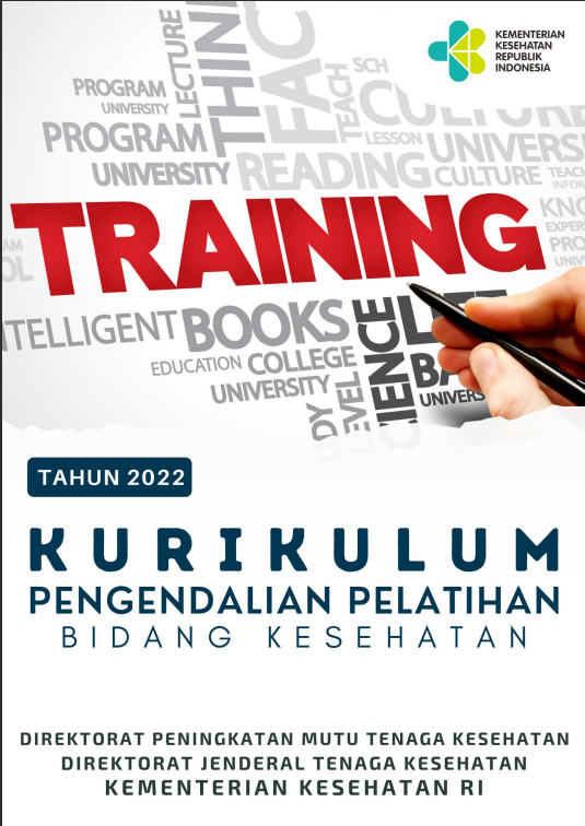 Cover Pelatihan Pengendalian Pelatihan Bidang Kesehatan / Direktorat Peningkatan Mutu Tenaga Kesehatan