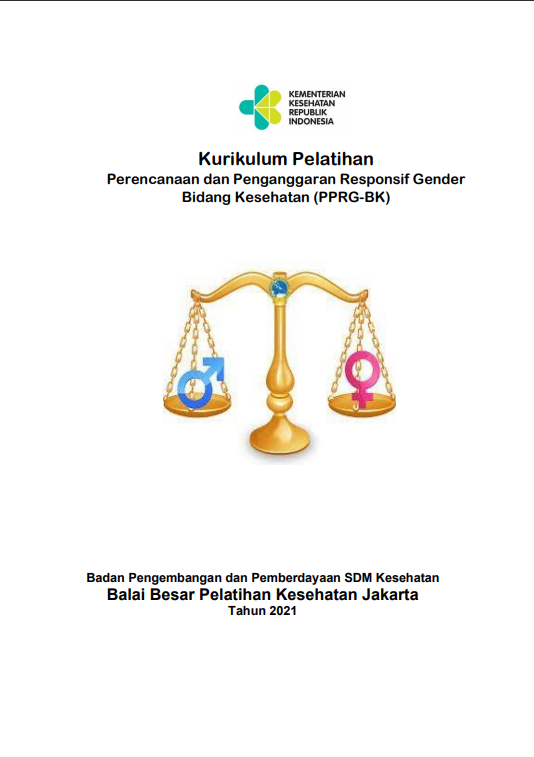 Cover Pelatihan Perencanaan dan Penganggaran Responsif Gender Bidang Kesehatan (PPRG-BK) (Blended) / Balai Besar Pelatihan Kesehatan (BBPK) Jakarta