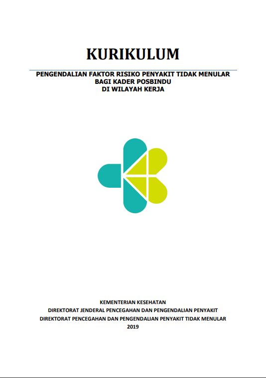 Cover Pelatihan Pengendalian Faktor Risiko Penyakit Tidak Menular bagi Kader Posbindu di Wilayah Kerja / Direktorat Jenderal Pencegahan dan Pengendalian Penyakit
