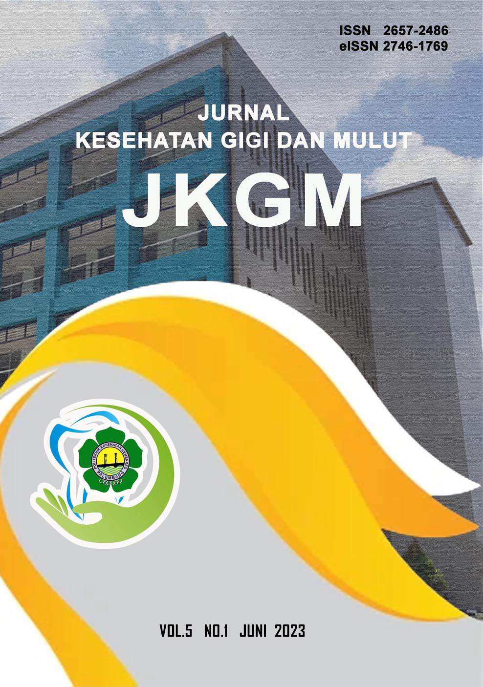 Cover Jurnal Kesehatan Gigi dan Mulut 1 / Politeknik Kesehatan Kementerian Kesehatan Palembang