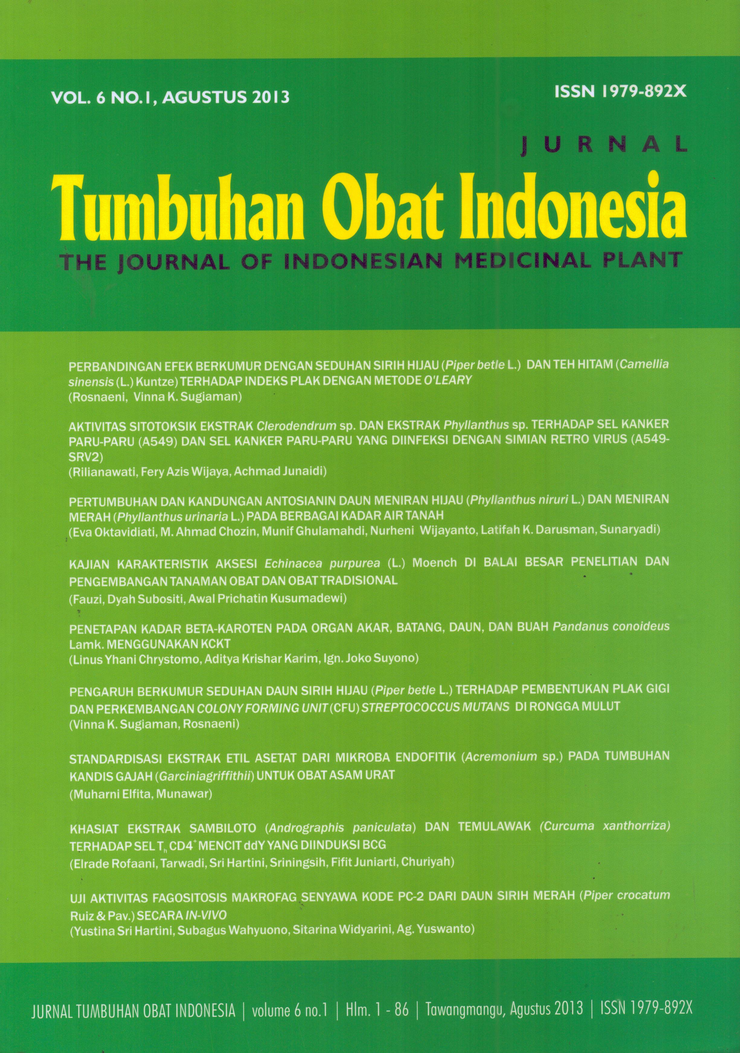 Cover Tumbuhan Obat Indonesia 2 / Badan Penelitian dan Pengembangan Kesehatan