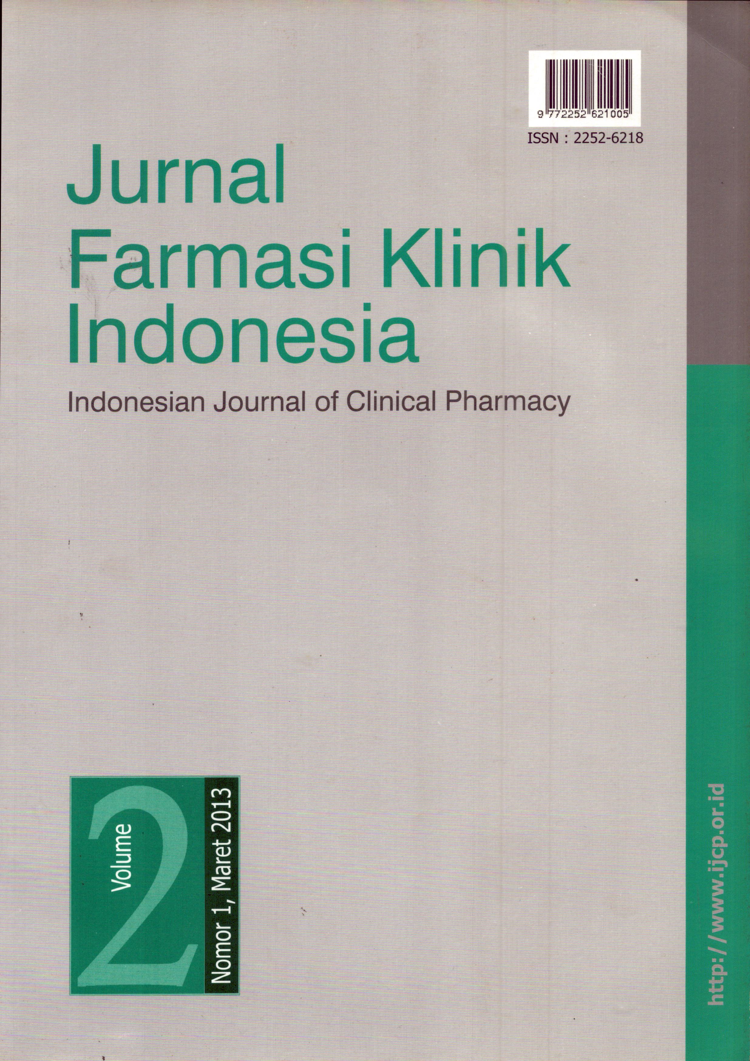 Cover Farmasi Klinik Indonesia 1 / Universitas Padjajaran
