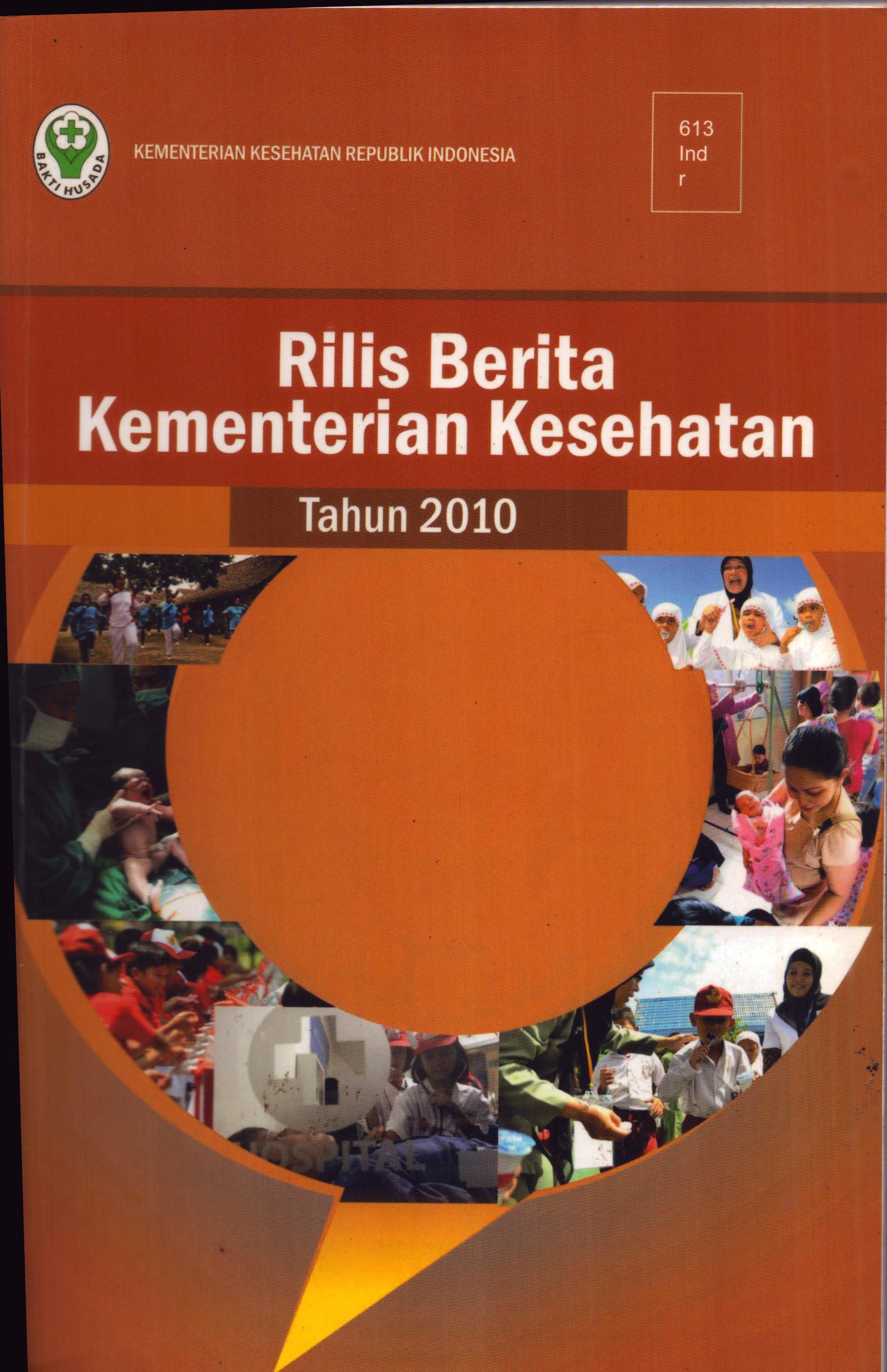 Cover Rilis Berita Kesehatan Tahun 2010 / Kementerian Kesehatan