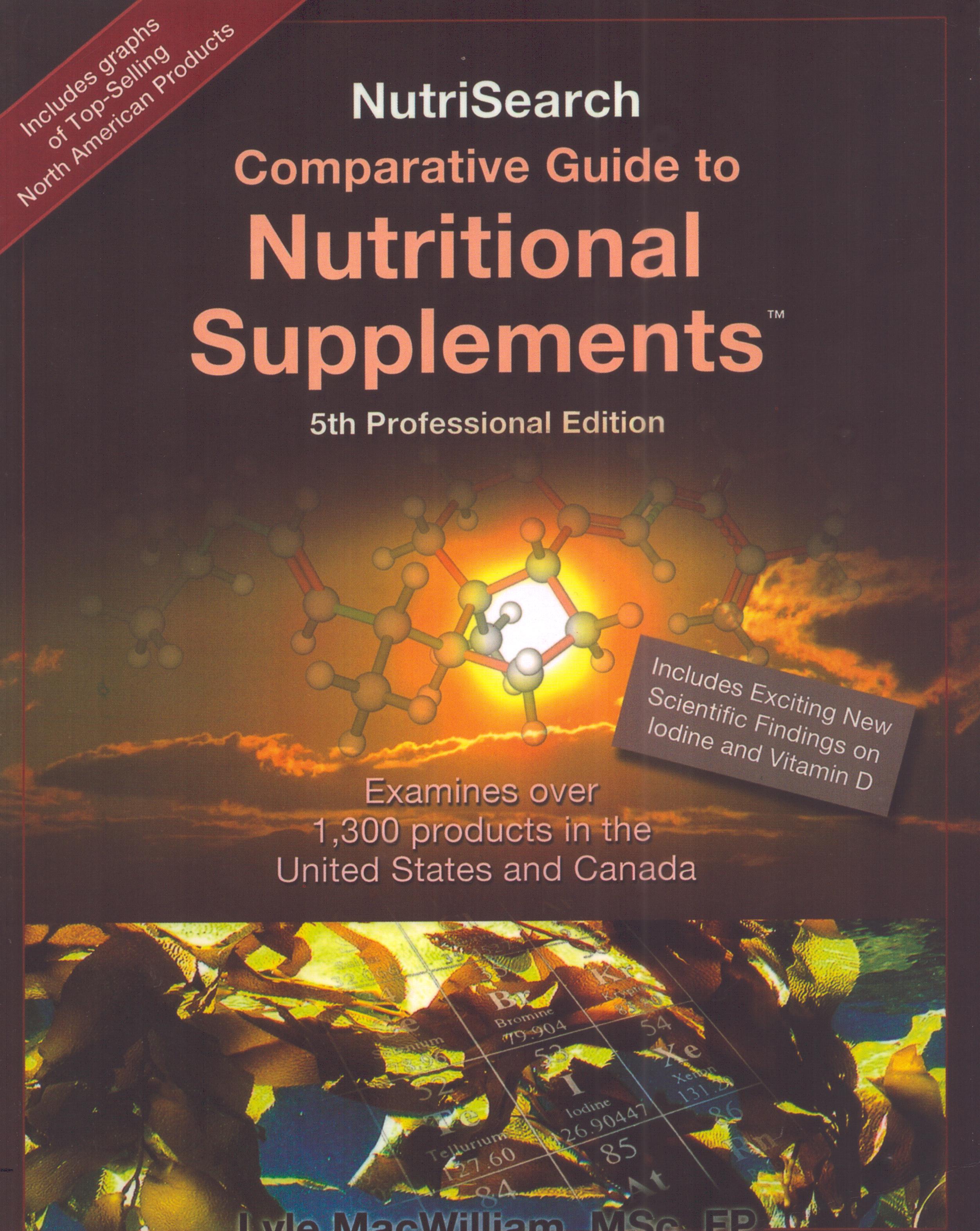 Cover Comparative Guide to Nutritional Supplements :  NutriSearch / Lyle MacWilliam,MSc,FP