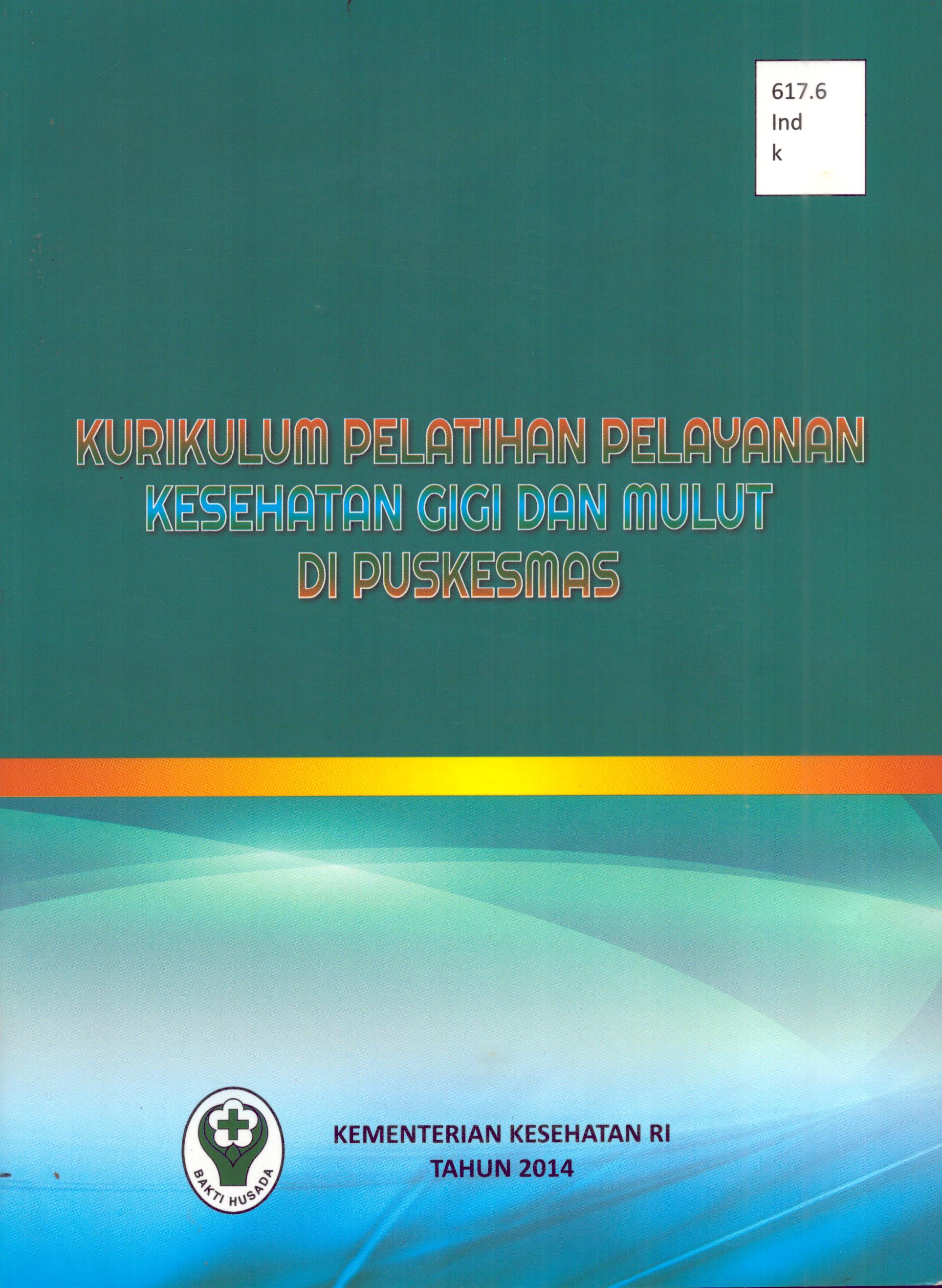 Cover ku ini / Direktorat Bina Upaya kesehatan Dasar