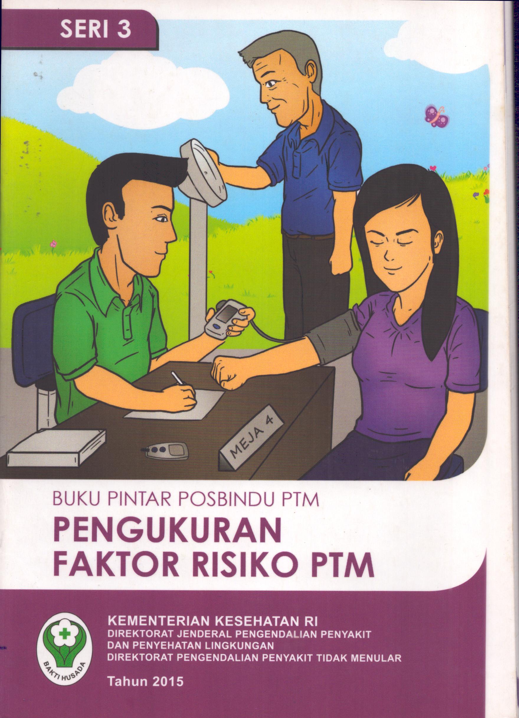 Cover Pengukuran Faktor Risiko PTM / Direktorat Jenderal Pengendalian Penyakit dan Penyehatan Lingkungan