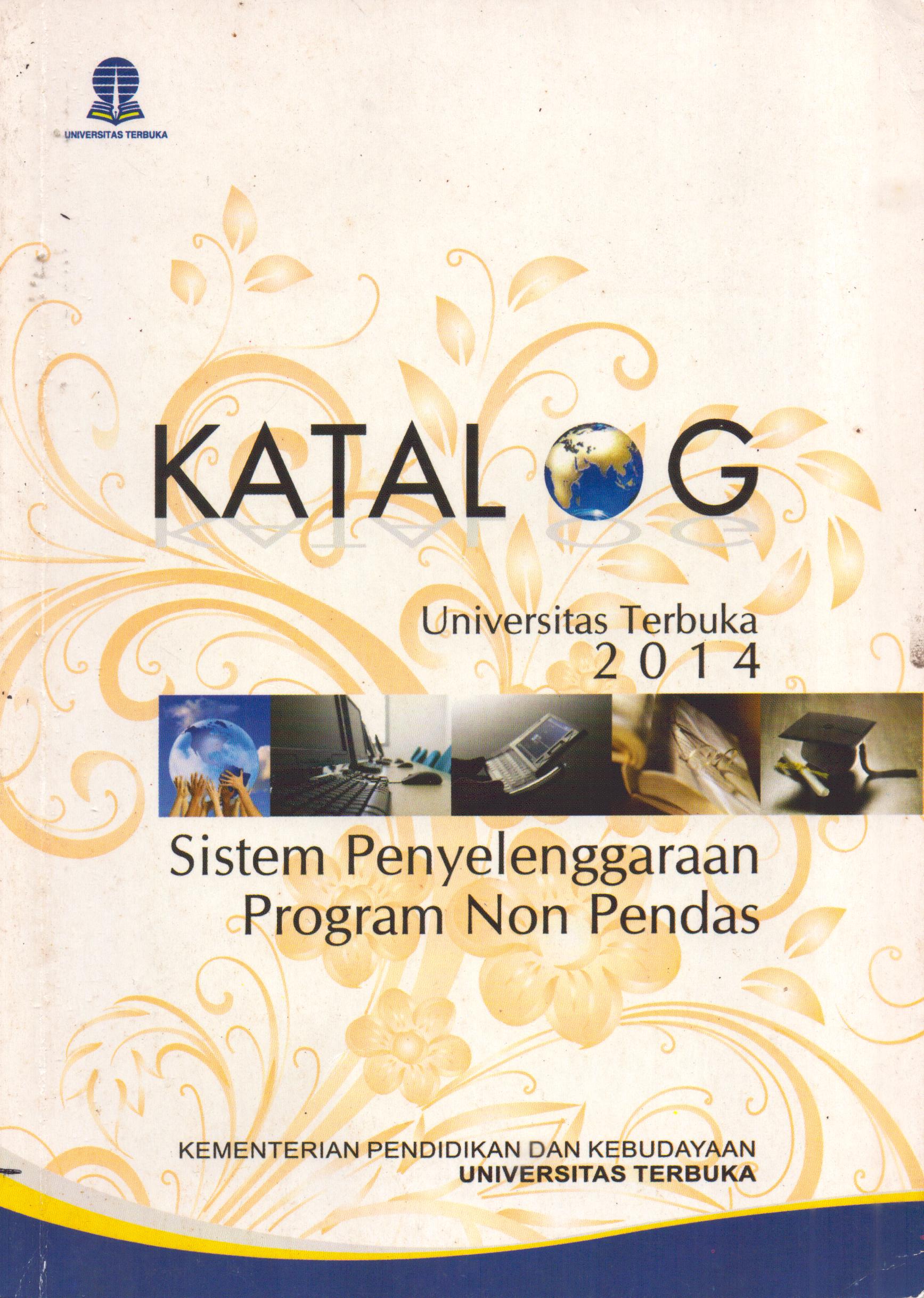 Cover Katalog Universitas Terbuka 2014 / Tim Universitas Terbuka