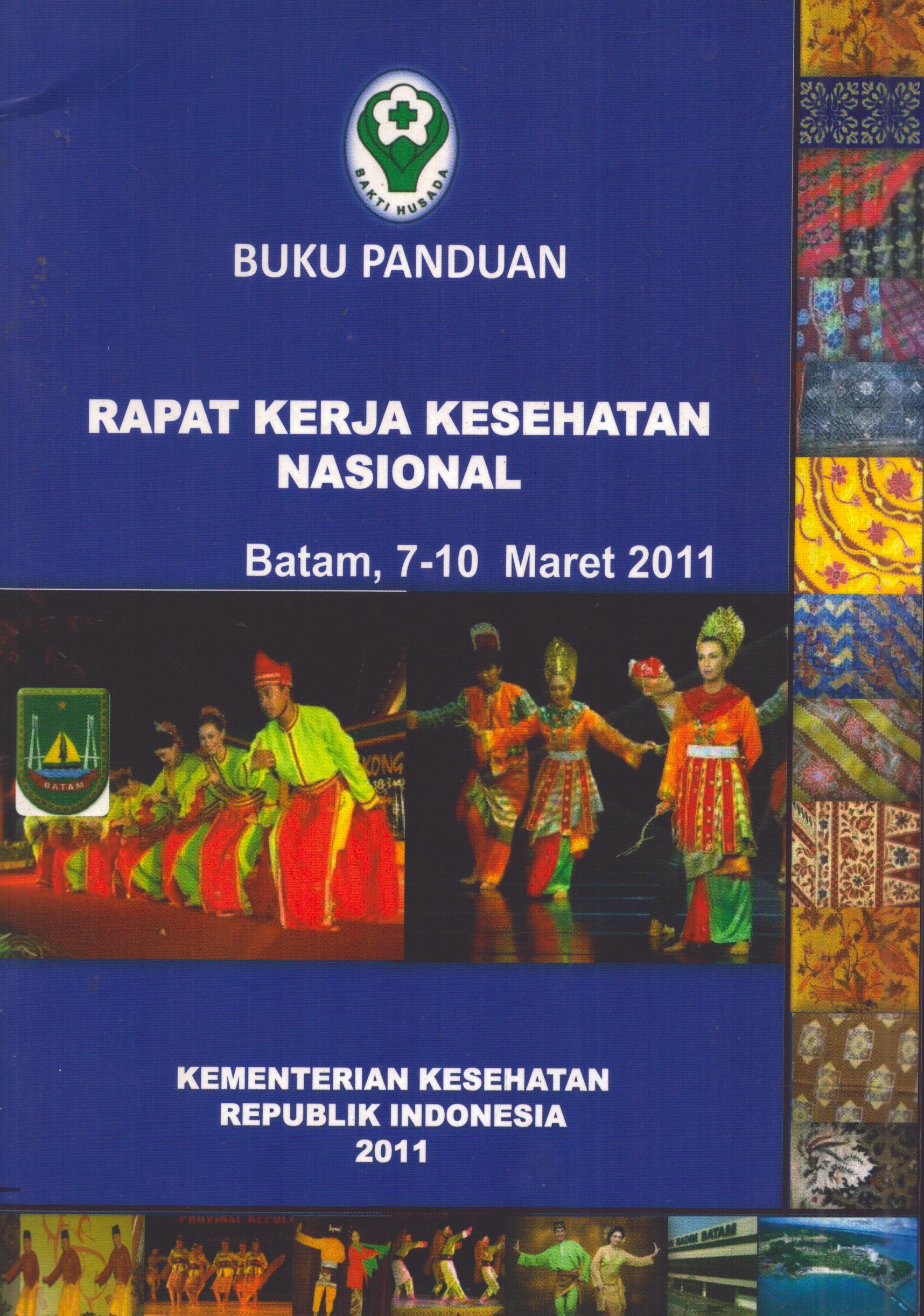 Cover Rapat Kerja kesehatan Nasional / Kementerian Kesehatan
