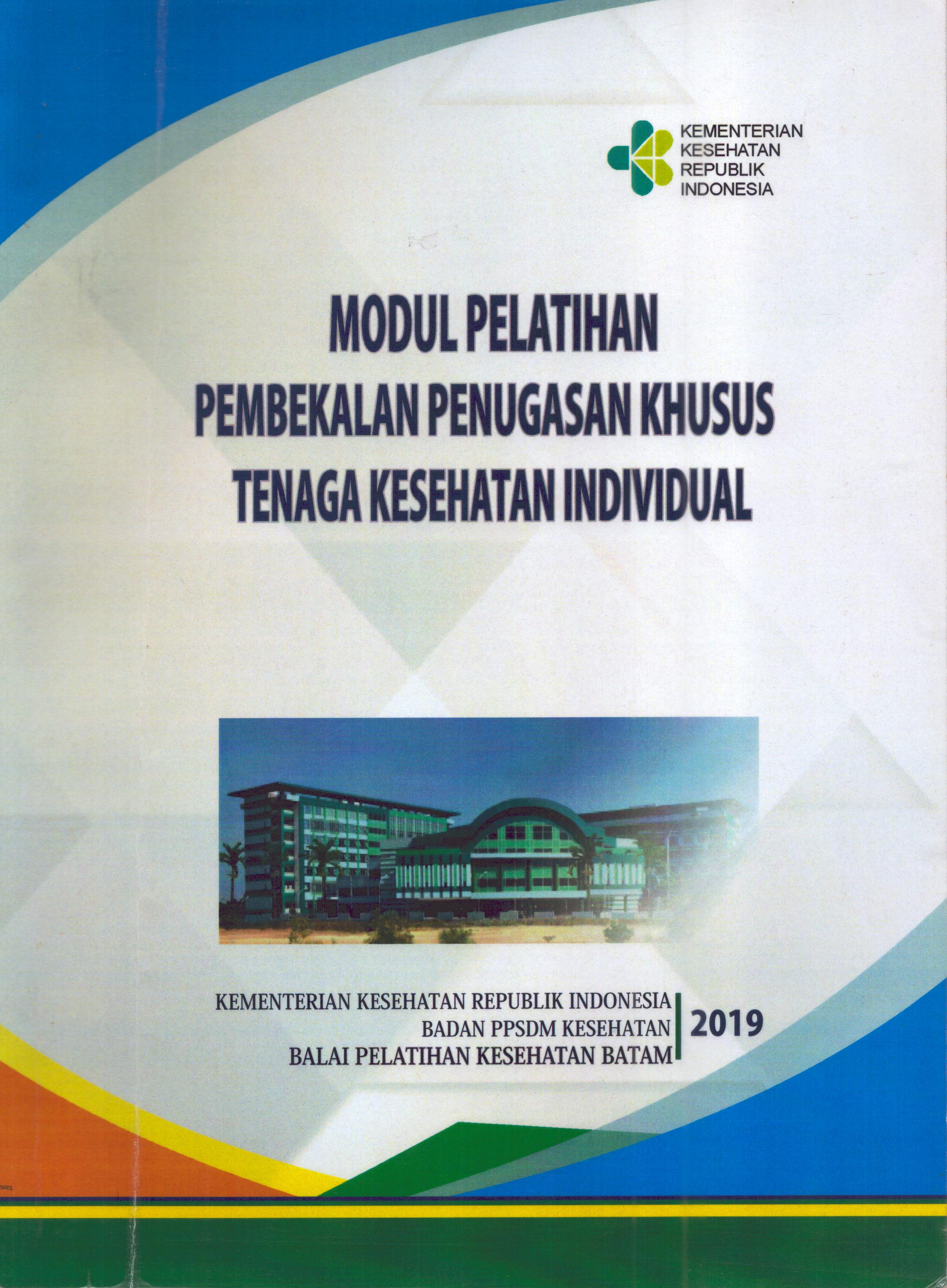 Cover Pembekalan  Penugasan Khusus Tenaga Kesehatan Individual / Badan Pengembangan dan Pemberdayaan Sumber Daya Manusia Kesehatan