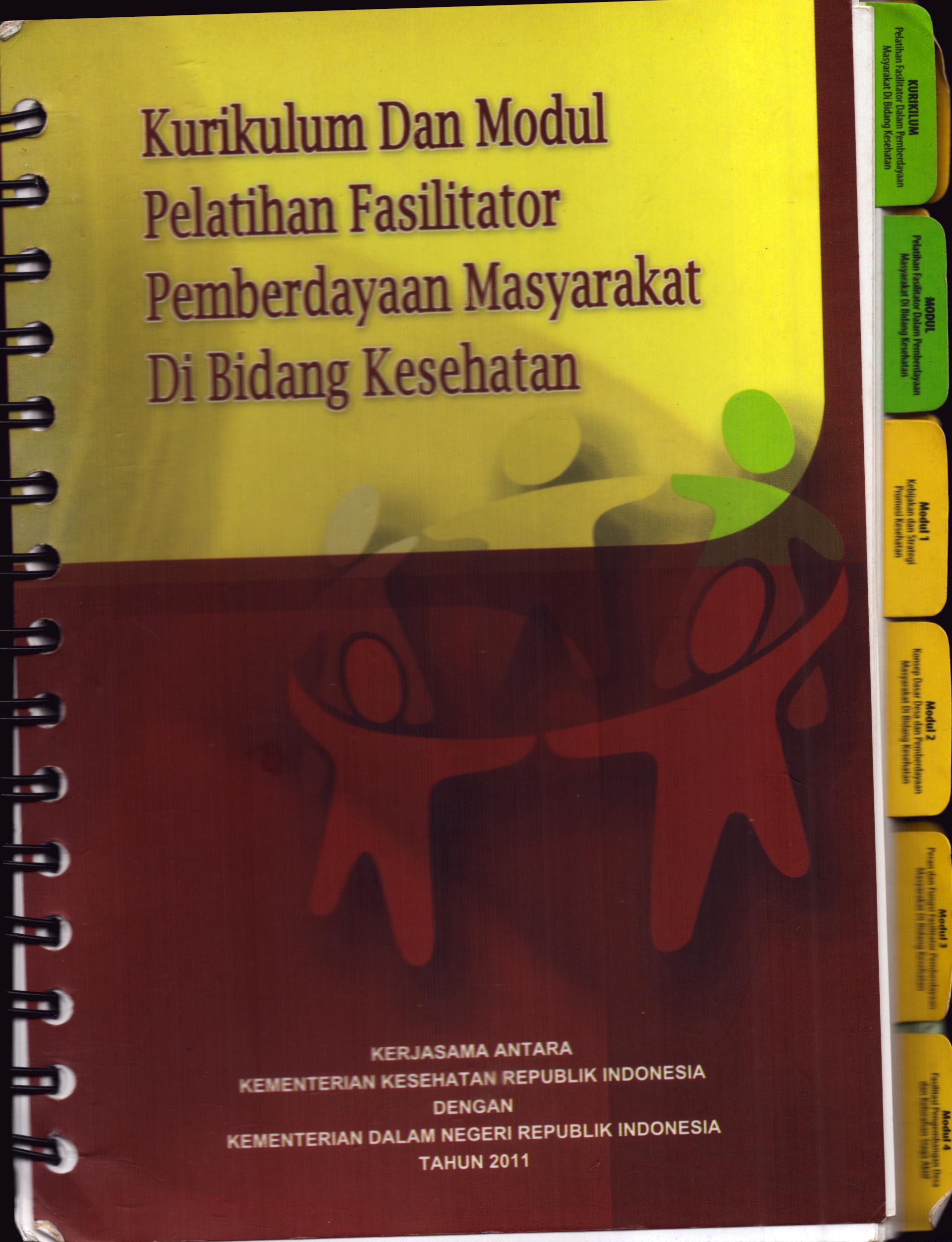Cover Pelatihan Fasilitator Pemberdayaan Masyarakat Di Bidang Kesehatan / Sekretaris Jenderal