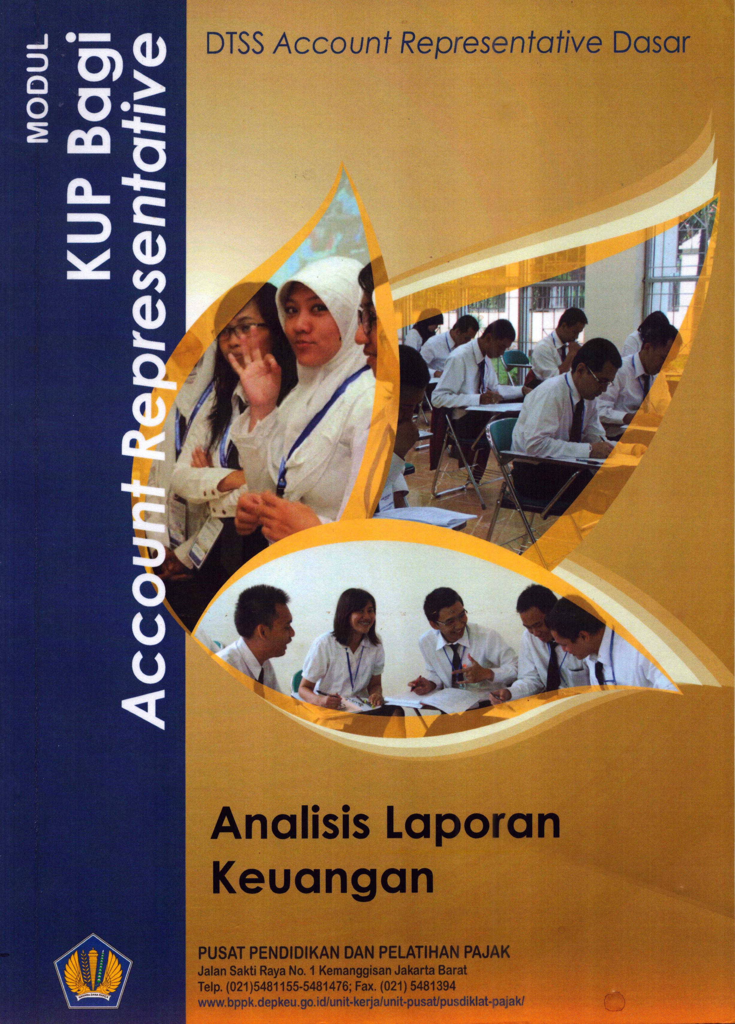 Cover Modul KUP Bagi Account Repressentative / Badan Pendidikan dan Pelatihan Keuangan