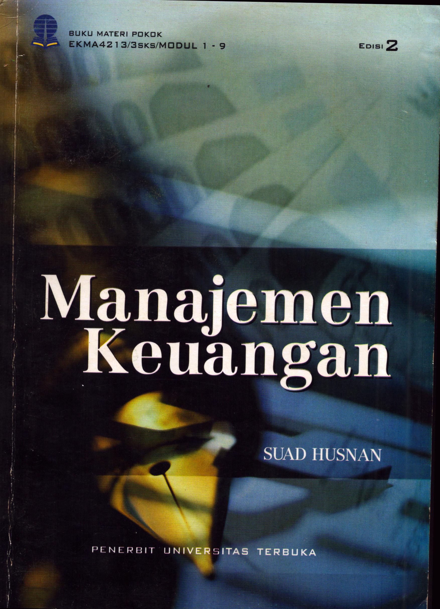 Cover Manajemen Keuangan 2016 :  Modul 1- 9 / Universitas Terbuka