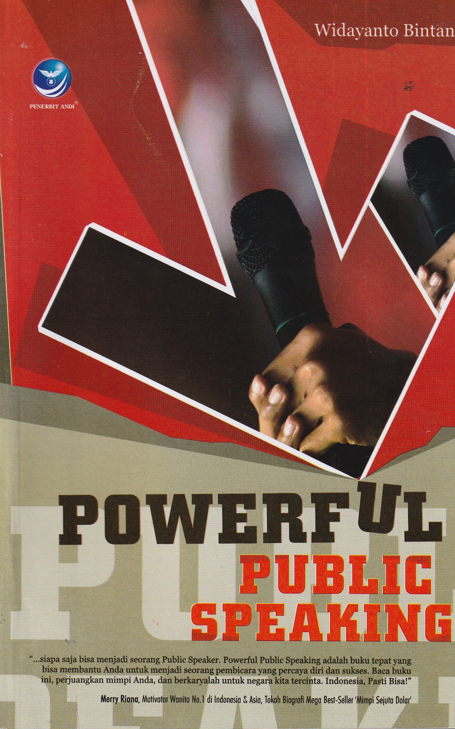 Cover Powerful Public Speaking :  - / Widayanto Bintang