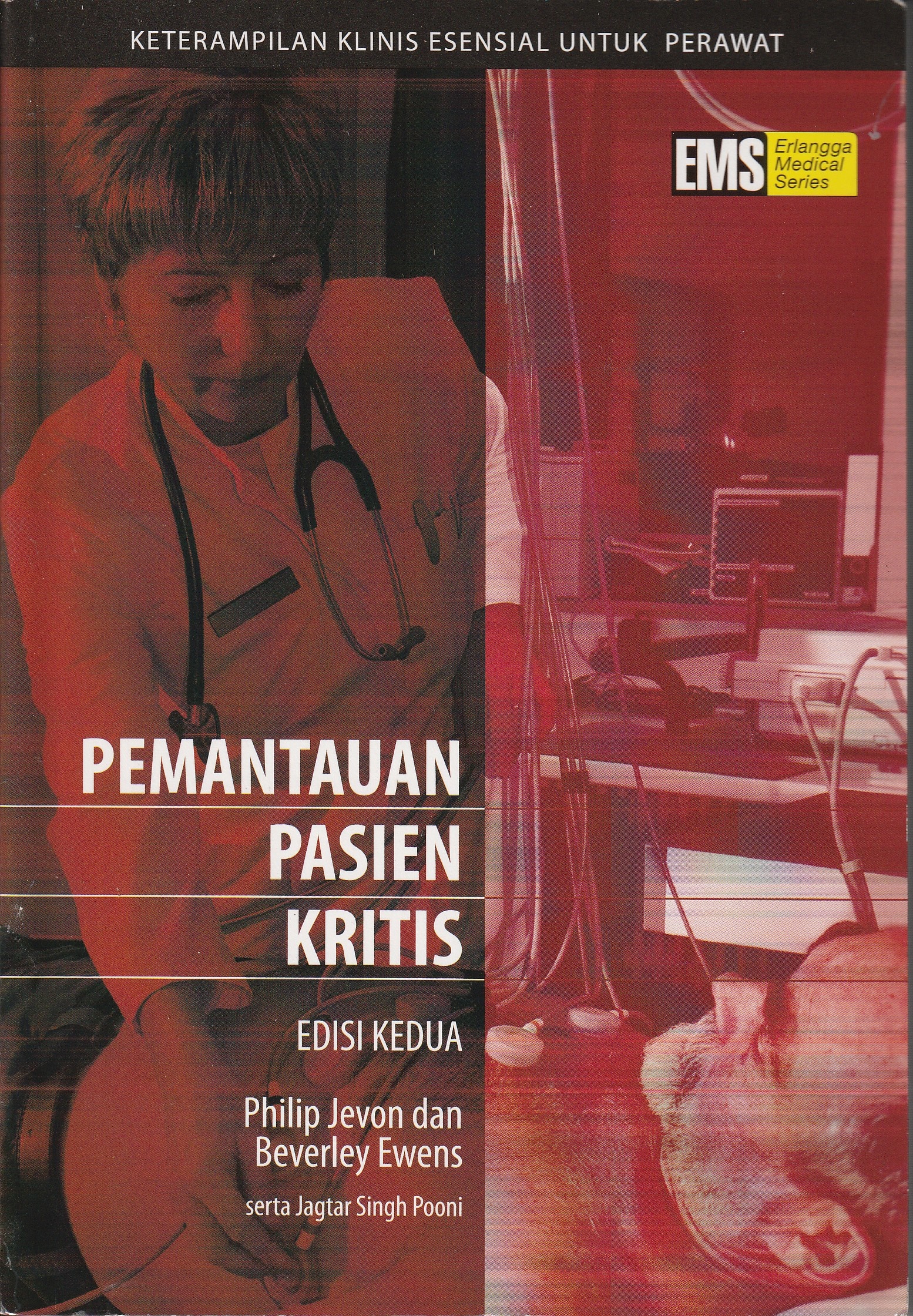 Cover Pemantauan Pasien Kritis :  - / Philip Jevon