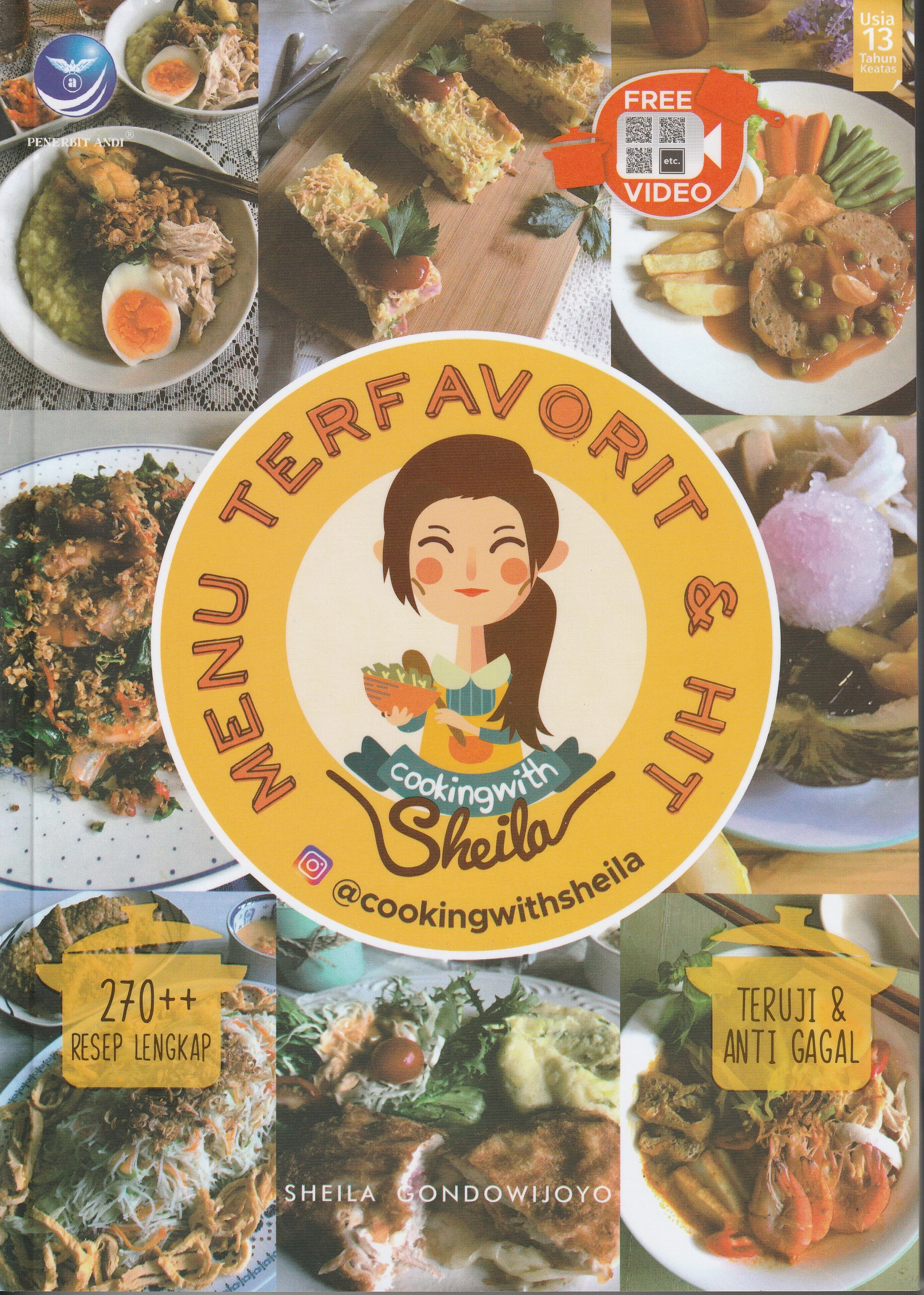 Cover Menu Terfavorit & Hit :  Teruji & Anti Gagal / Sheila Gondowijoyo