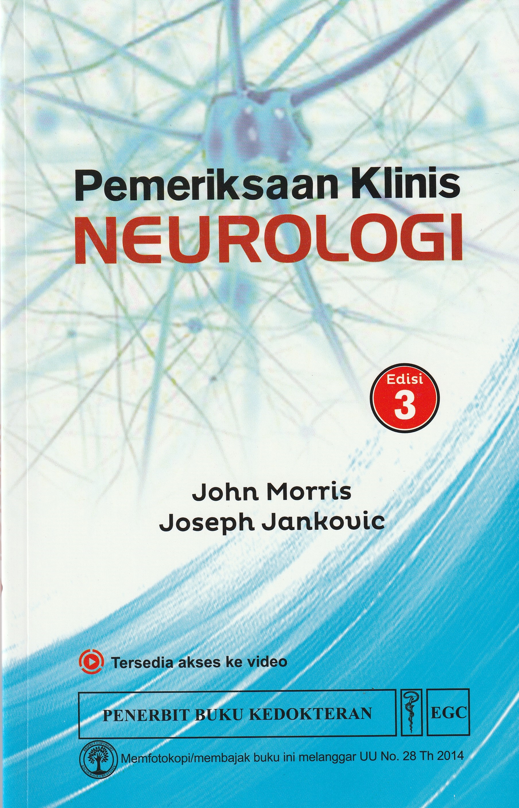 Cover Pemeriksaan Klinis Neurologi :  - / John Morris